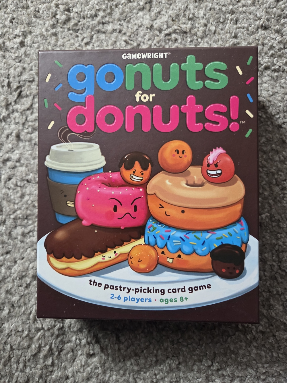 Go Nuts for Donuts! Board Game - Out Of Print And Hard To Find
